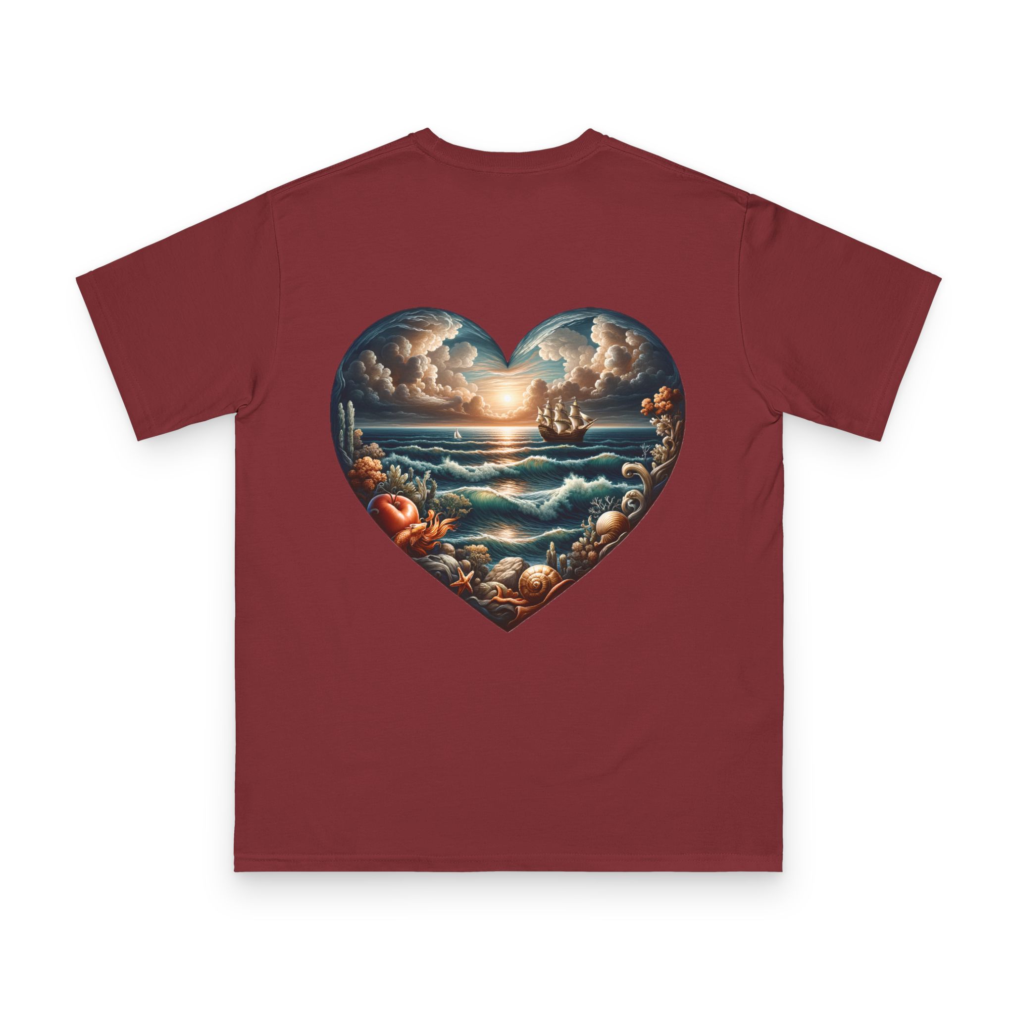 Organic Unisex Classic T-Shirt - Renaissance Boat 8 OceanerosOcean Devotion Apparel Organic Unisex Classic T-Shirt - Renaissance Boat