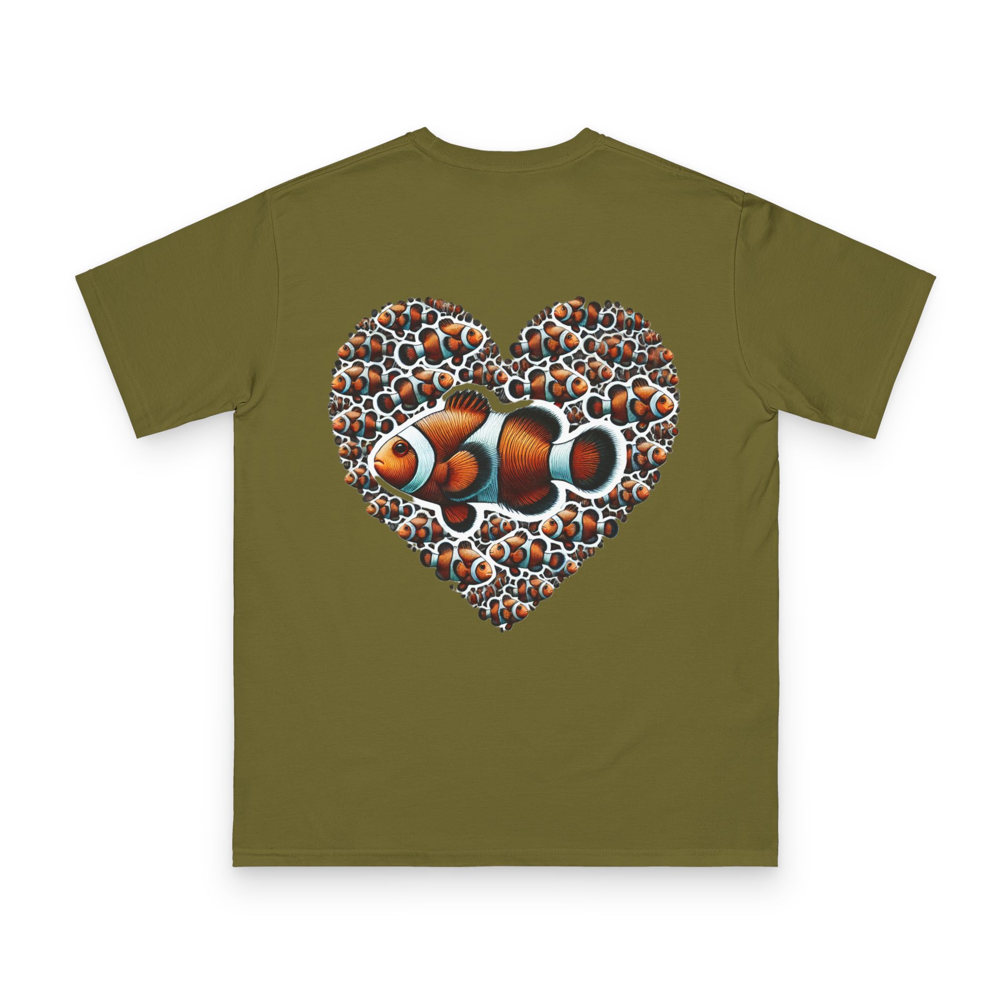 Clownfish Pattern T-Shirt 20 OceanerosOcean Devotion Apparel Clownfish Pattern T-Shirt