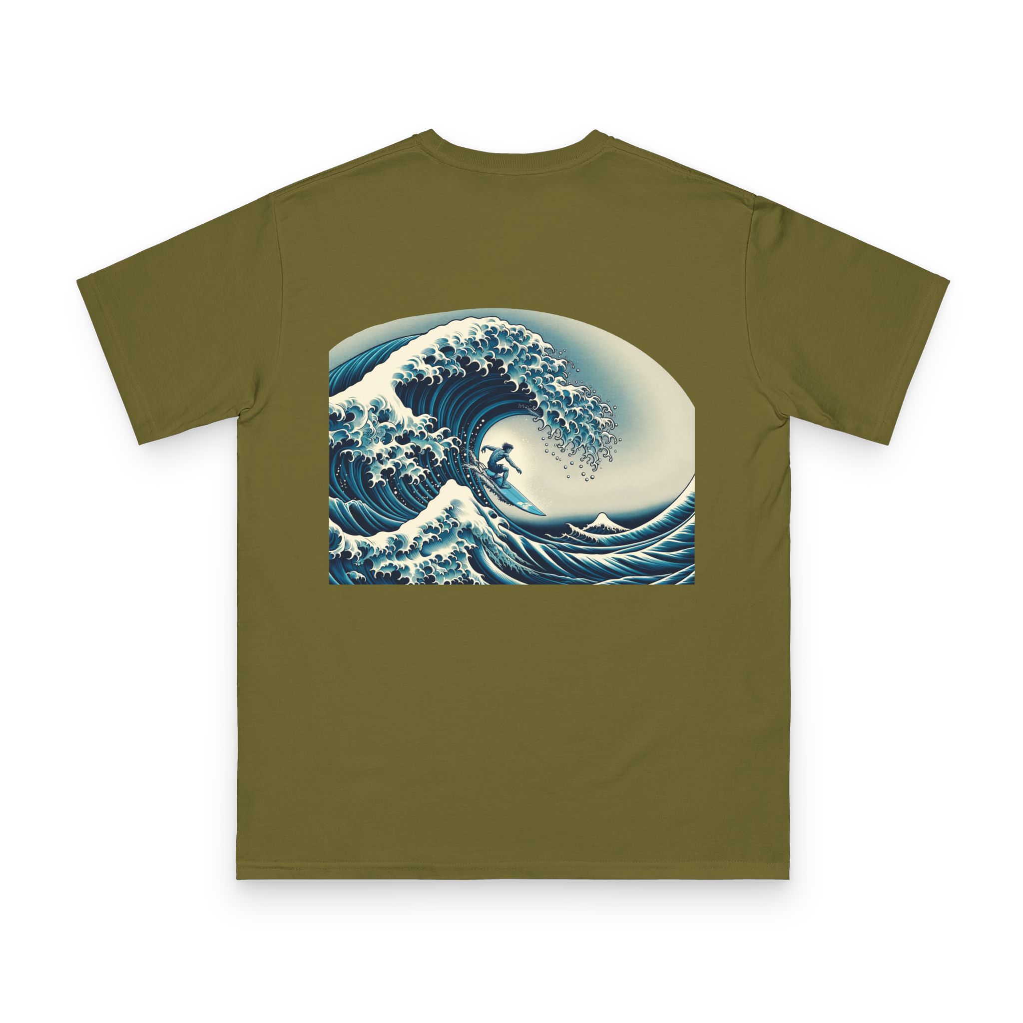 Hokusai Surfer and Fuji T-Shirt 22 OceanerosOcean Devotion Apparel Hokusai Surfer and Fuji T-Shirt