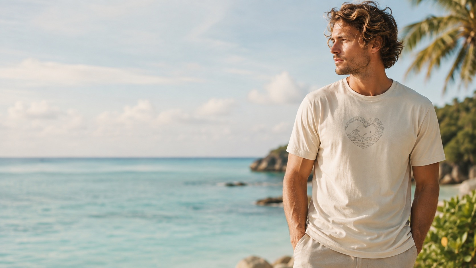 Oceaneros apparel worn near the water