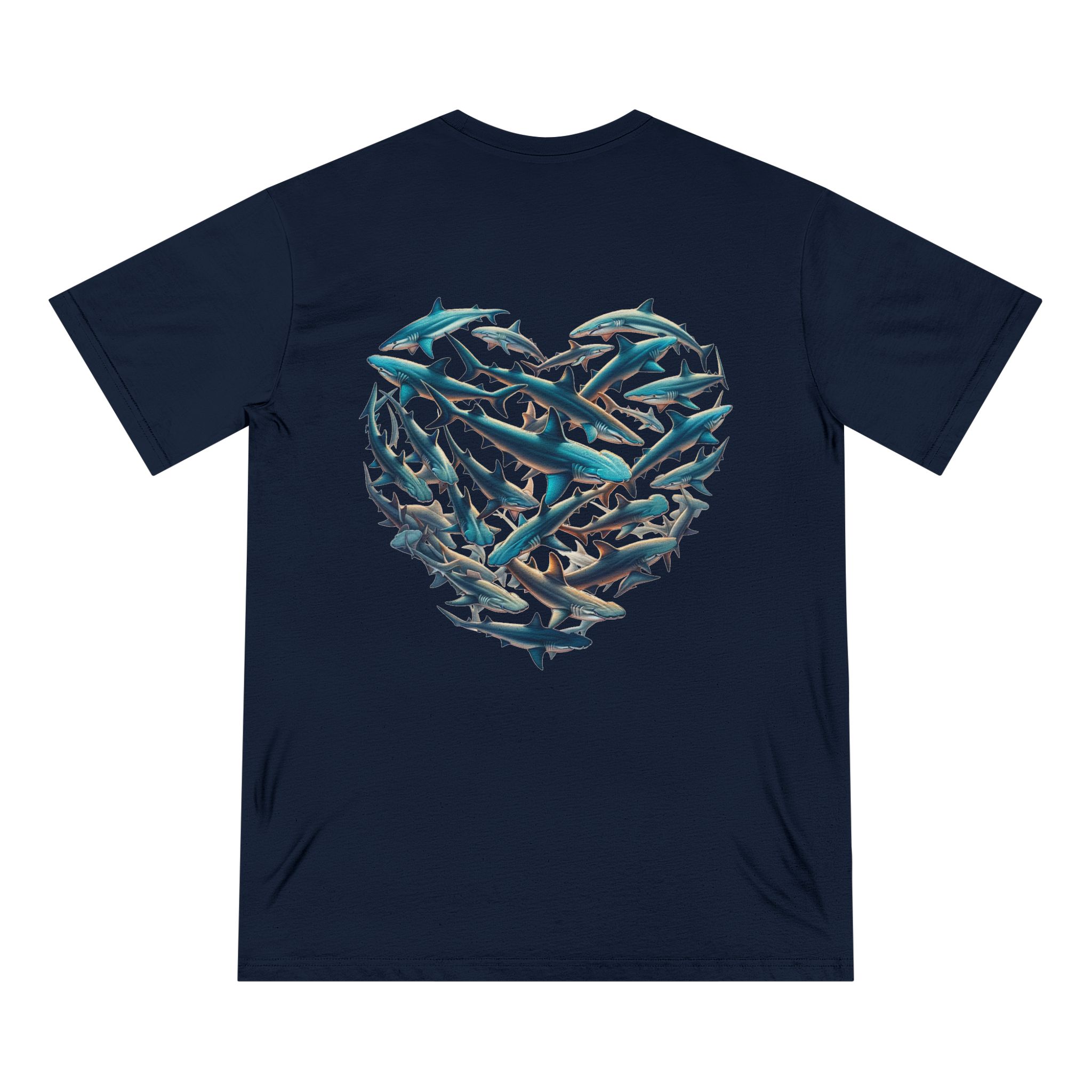 Hammerhead Shark T-Shirt 14 OceanerosOcean Devotion Apparel Hammerhead Shark T-Shirt - a hammerhead shark seen head-on