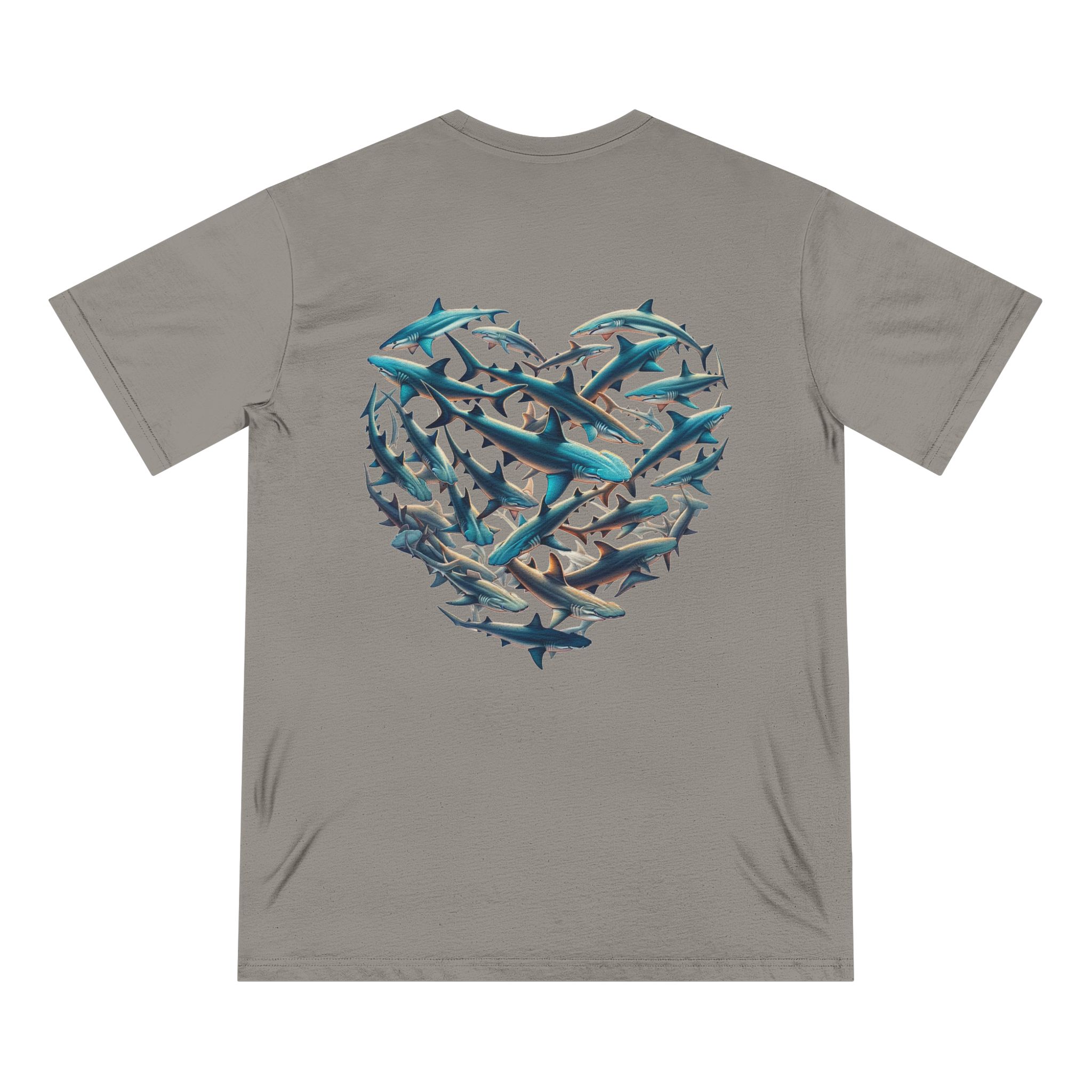 Hammerhead Shark T-Shirt 8 OceanerosOcean Devotion Apparel Hammerhead Shark T-Shirt - a hammerhead shark seen head-on