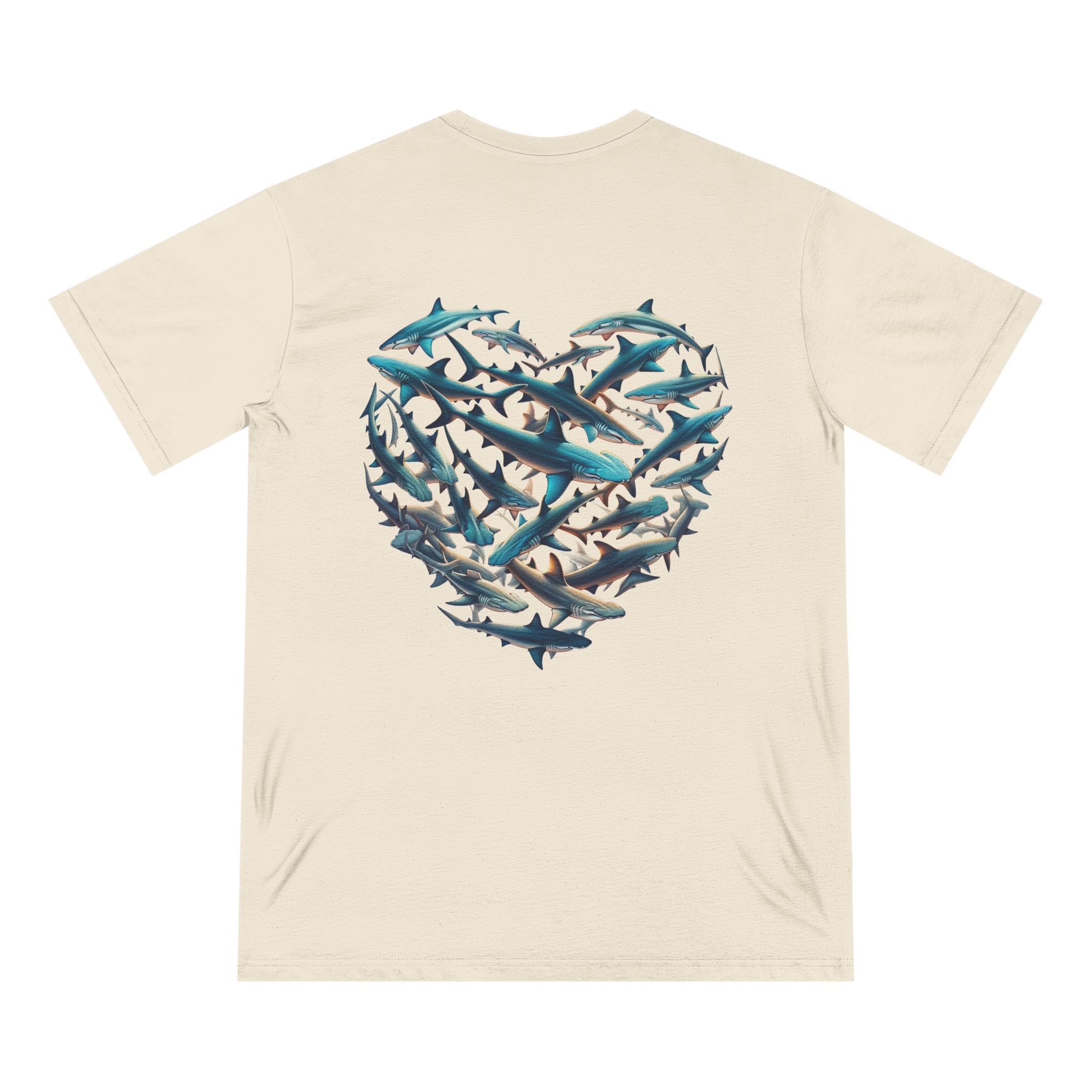 Hammerhead Shark T-Shirt 6 OceanerosOcean Devotion Apparel Hammerhead Shark T-Shirt - a hammerhead shark seen head-on