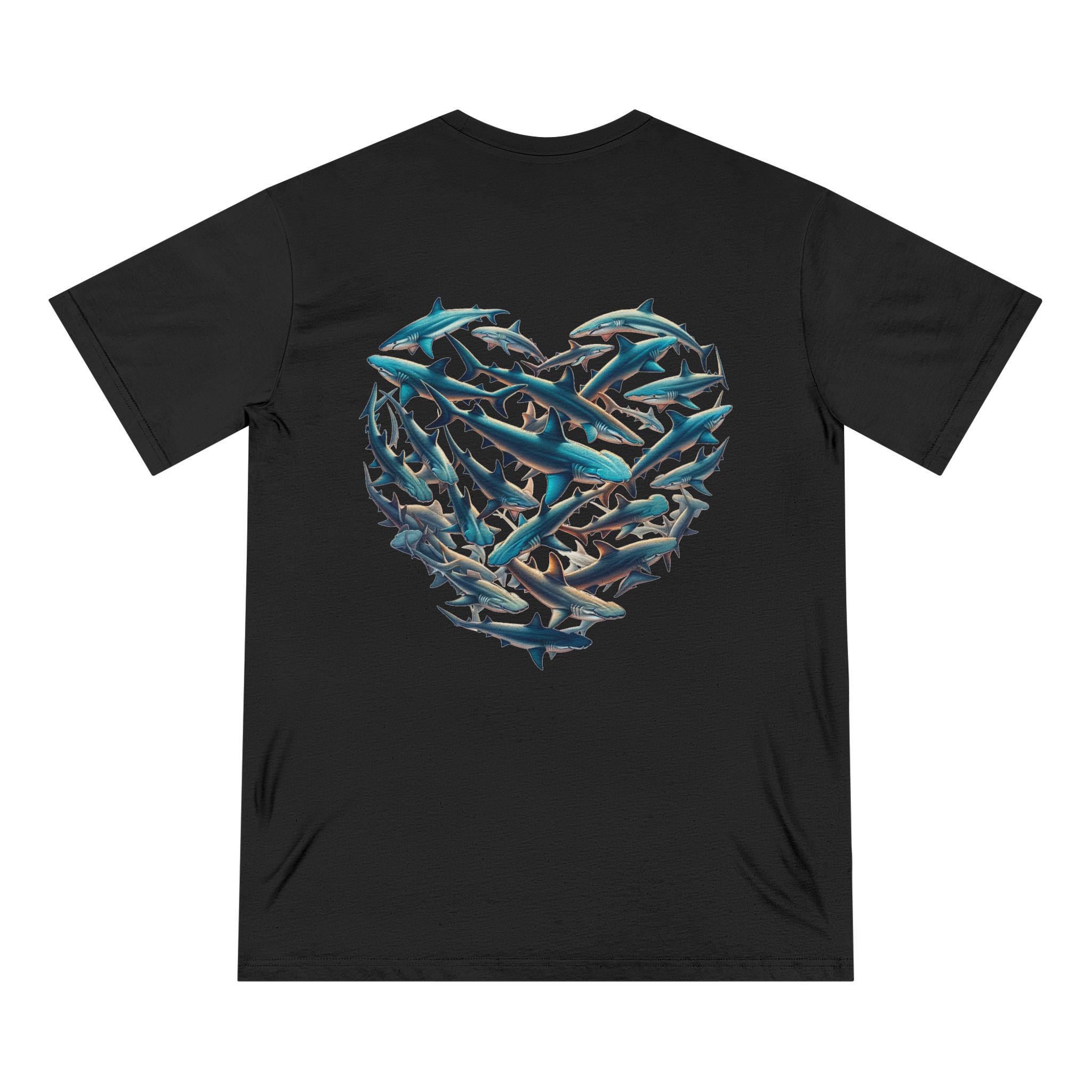 Hammerhead Shark T-Shirt 4 OceanerosOcean Devotion Apparel Hammerhead Shark T-Shirt - a hammerhead shark seen head-on